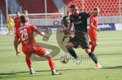 3. Liga - FSV Zwickau - FC Ingolstadt 04 - Fatih Kaya (9, FCI) Nils Miatke (28 Zwickau)