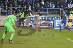 3. Liga - 1. FC Magdeburg - FC Ingolstadt 04 - Fatih Kaya (#9,FCI)  - Morten Behrens (#12 Magdeburg) - Foto: Jürgen Meyer