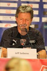 3. Liga - Fußball - KFC Uerdingen - FC Ingolstadt 04 - Pressekonferenz nach dem Spiel, 0:3, Cheftrainer Jeff Saibene (FCI)