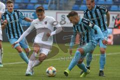 3. Fußball-Liga - Saison 2019/2020 - SV Waldhof Mannheim - FC Ingolstadt 04 - Dennis Eckert Ayensa (#7,FCI)  - Foto: Stefan Bösl