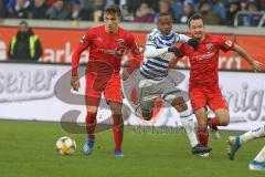 3. Fußball-Liga - Saison 2019/2020 - MSV Duisburg - FC Ingolstadt 04 - Dennis Eckert Ayensa (#7,FCI)  - Foto: Meyer Jürgen