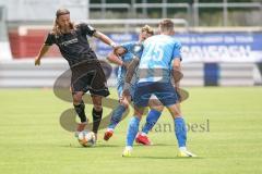 3. Liga - SV Meppen - FC Ingolstadt 04 - Björn Paulsen (4, FCI) Andermatt Nicolas (25 Meppen)