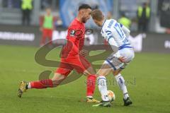 3. Fußball-Liga - Saison 2019/2020 - MSV Duisburg - FC Ingolstadt 04 - Fatih Kaya (#9,FCI)  - Foto: Meyer Jürgen