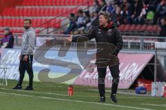 3. Liga - Würzburger Kickers - FC Ingolstadt 04 - Cheftrainer Jeff Saibene (FCI)