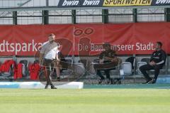 3. Liga - 1860 München - FC Ingolstadt 04 - Cheftrainer Tomas Oral (FCI) schimpft in sFeld