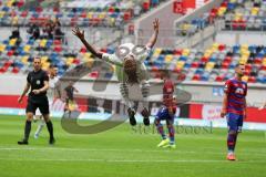 3. Liga - Fußball - KFC Uerdingen - FC Ingolstadt 04 - Tor Jubel Caniggia Ginola Elva (14, FCI) Salto