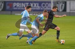 3. Liga - Chemnitzer FC - FC Ingolstadt 04 - Marcel Gaus (19, FCI) Langer Matti (29 Chemnitz)