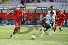 3. Liga - 1860 München - FC Ingolstadt 04 - Maximilian Thalhammer (6, FCI) Klassen Leon (33, München)