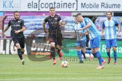 3. Liga - SV Meppen - FC Ingolstadt 04 - Angriff Fatih Kaya (9, FCI) Stefan Kutschke (30, FCI)