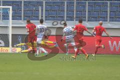 3. Fußball-Liga - Saison 2019/2020 - MSV Duisburg - FC Ingolstadt 04 -Robin Krausse (#23,FCI)  -  Foto: Meyer Jürgen