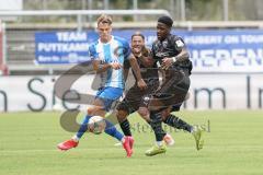 3. Liga - SV Meppen - FC Ingolstadt 04 - Frederic Ananou (2, FCI) Björn Paulsen (4, FCI) hinten