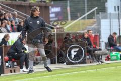 3. Liga - Fußball - SG Sonnenhof Großaspach - FC Ingolstadt 04 - Cheftrainer Oliver Zapel (SG)