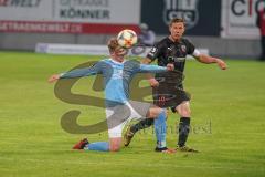 3. Liga - Chemnitzer FC - FC Ingolstadt 04 - Sturm Philipp (27 Chemnitz) Marcel Gaus (19, FCI)