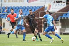 3. Liga - SV Meppen - FC Ingolstadt 04 - Maximilian Thalhammer (6, FCI) Egerer Florian (16 Meppen) Andermatt Nicolas (25 Meppen)