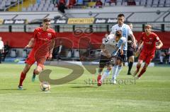 3. Liga - 1860 München - FC Ingolstadt 04 - Maximilian Thalhammer (6, FCI) Lex Stefan (7, München) Klassen Leon (33, München) Filip Bilbija (35, FCI)