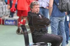 3. Fußball-Liga - Saison 2019/2020 - Bayern München II - FC Ingolstadt 04 - Chef-Trainer Jeff Saibene (FCI) - Foto: Meyer Jürgen
