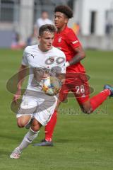 3. Fußball-Liga - Saison 2019/2020 - Bayern München II - FC Ingolstadt 04 - Dennis Eckert Ayensa (#7,FCI) - Foto: Meyer Jürgen