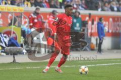 3. Fußball-Liga - Saison 2019/2020 - MSV Duisburg - FC Ingolstadt 04 - Frederic Ananou (#2,FCI) - Foto: Meyer Jürgen