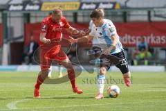 3. Liga - 1860 München - FC Ingolstadt 04 - Maximilian Beister (10, FCI) Klassen Leon (33, München)