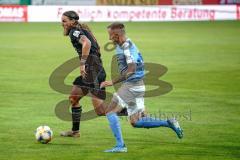 3. Liga - Chemnitzer FC - FC Ingolstadt 04 - Björn Paulsen (4, FCI) Milde Paul (31 Chemnitz)