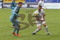 3. Fußball-Liga - Saison 2019/2020 - SV Waldhof Mannheim - FC Ingolstadt 04 - Peter Kurzweg (#16,FCI)  - Foto: Stefan Bösl