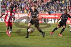 3. Liga - Würzburger Kickers - FC Ingolstadt 04 - Filip Bilbija (35, FCI) Caniggia Ginola Elva (14, FCI)