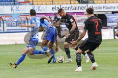 3. Liga - SV Meppen - FC Ingolstadt 04 - Maximilian Wolfram (8, FCI) Osee Yannick (4 Meppen)