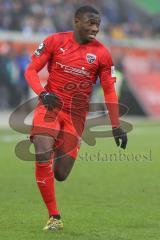 3. Fußball-Liga - Saison 2019/2020 - MSV Duisburg - FC Ingolstadt 04 - Agyemang Diawusie (#11,FCI)  - Foto: Meyer Jürgen