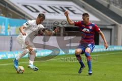 3. Liga - Fußball - KFC Uerdingen - FC Ingolstadt 04 - Stefan Kutschke (30, FCI) Maxsö Andreas (KFC 2)