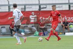 3. Liga - 1860 München - FC Ingolstadt 04 - Stefan Kutschke (30, FCI) Erdmann Dennis (13, München)