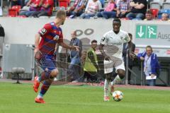 3. Liga - Fußball - KFC Uerdingen - FC Ingolstadt 04 - Maxsö Andreas (KFC 2) Agyemang Diawusie (11, FCI)