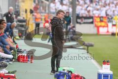 3. Fußball-Liga - Saison 2019/2020 - Bayern München II - FC Ingolstadt 04 - Chef-Trainer Jeff Saibene (FCI) - Foto: Meyer Jürgen