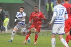 3. Fußball-Liga - Saison 2019/2020 - MSV Duisburg - FC Ingolstadt 04 - Frederic Ananou (#2,FCI) - Foto: Meyer Jürgen