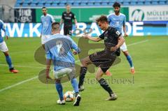 3. Liga - Chemnitzer FC - FC Ingolstadt 04 - Sirigu Sandro (8 Chemnitz) Filip Bilbija (35, FCI)