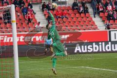 3. Liga - Hallescher FC - FC Ingolstadt 04 - Torwart Fabijan Buntic (24, FCI)