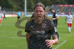 3. Fußball-Liga - Saison 2019/2020 - FC Victoria Köln - FC Ingolstadt 04 - Björn Paulsen (#4,FCI)  wütend - Foto: Meyer Jürgen