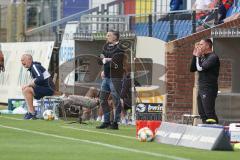 3. Liga - SV Meppen - FC Ingolstadt 04 - Cheftrainer Christian Neidhart (Meppen) Cheftrainer Tomas Oral (FCI) Co-Trainer Mark Fotheringham (FCI)