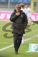 3. Fußball-Liga - Saison 2019/2020 - SV Waldhof Mannheim - FC Ingolstadt 04 - Chef-Trainer Jeff Saibene (FCI) - Foto: Stefan Bösl