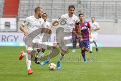 3. Liga - Fußball - KFC Uerdingen - FC Ingolstadt 04 - Stefan Kutschke (30, FCI) Maximilian Beister (10, FCI)