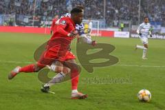 3. Fußball-Liga - Saison 2019/2020 - MSV Duisburg - FC Ingolstadt 04 - Frederic Ananou (#2,FCI) - Foto: Meyer Jürgen