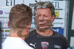 3. Fußball-Liga - Saison 2019/2020 - FC Victoria Köln - FC Ingolstadt 04 - Chef-Trainer Jeff Saibene (FCI) - Foto: Meyer Jürgen