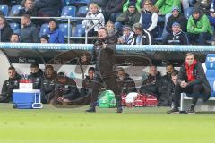 3. Liga - 1. FC Magdeburg - FC Ingolstadt 04 - Chef-Trainer Jeff Saibene (FCI) gibt Anweisungen - Foto: Jürgen Meyer