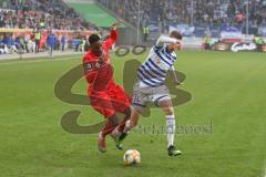 3. Fußball-Liga - Saison 2019/2020 - MSV Duisburg - FC Ingolstadt 04 - Frederic Ananou (#2,FCI) - Foto: Meyer Jürgen