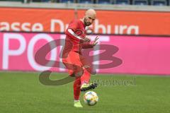 3. Fußball-Liga - Saison 2019/2020 - MSV Duisburg - FC Ingolstadt 04 - Nico Antonitsch (#5,FCI)  - Foto: Meyer Jürgen