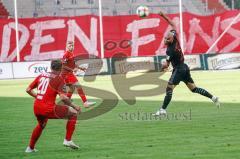 3. Liga - FSV Zwickau - FC Ingolstadt 04 - Kopfball Nico Antonitsch (5, FCI)