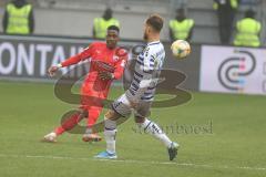 3. Fußball-Liga - Saison 2019/2020 - MSV Duisburg - FC Ingolstadt 04 - Frederic Ananou (#2,FCI) - Foto: Meyer Jürgen