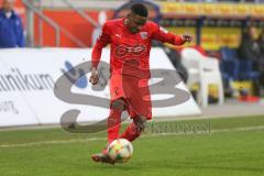 3. Fußball-Liga - Saison 2019/2020 - MSV Duisburg - FC Ingolstadt 04 - Frederic Ananou (#2,FCI) - Foto: Meyer Jürgen