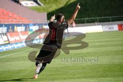 3. Liga - FSV Zwickau - FC Ingolstadt 04 - Tor 0:1 Jubel Fatih Kaya (9, FCI)