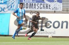 3. Liga - SV Meppen - FC Ingolstadt 04 - Osee Yannick (4 Meppen) Caniggia Ginola Elva (14, FCI)