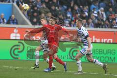 3. Fußball-Liga - Saison 2019/2020 - MSV Duisburg - FC Ingolstadt 04 - Dennis Eckert Ayensa (#7,FCI)  - Foto: Meyer Jürgen